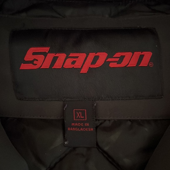 Mens Snap-On Performance hooded Jacket XL NWOT - Picture 3 of 3